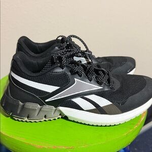 Reebok Black and White Sport Sneakers